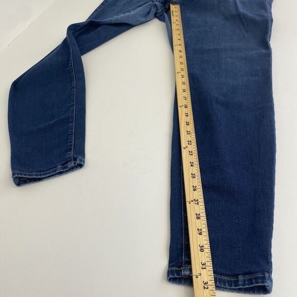 LANE BRYANT Women’s Mid Rise Wide Leg Jeans Size 22 XL  Blue‎ Stretch Comfort - Picture 4 of 15
